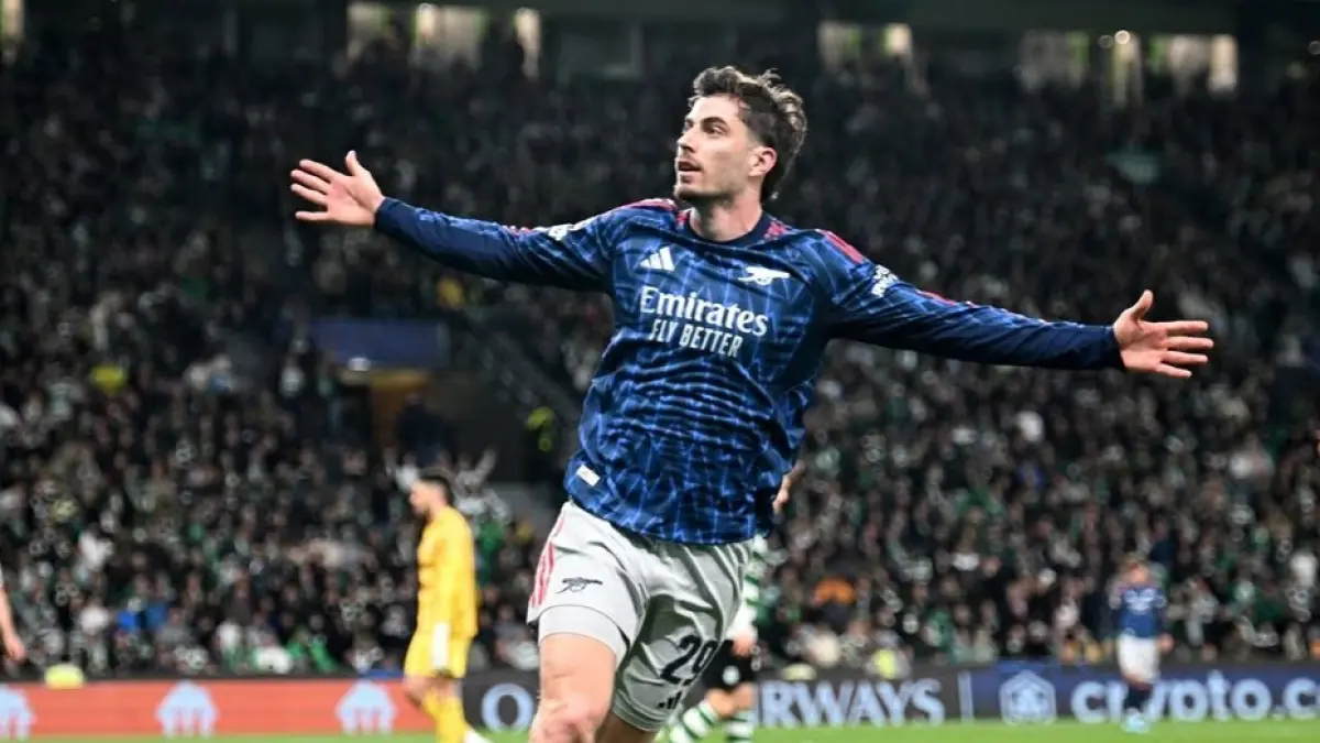 Kai Havertz masuk dalam susunan pemain utama Arsenal saat menghadapi Bournemouth. (ARSENAL.COM)