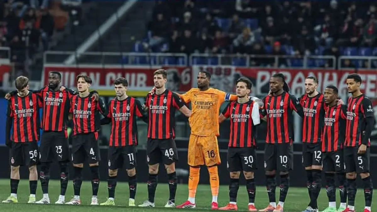 Para pemain AC Milan. (Istimewa) 