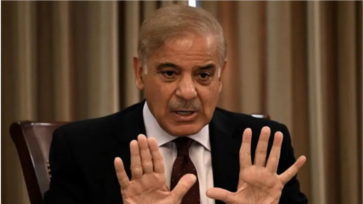 Perdana Menteri (PM) Pakistan Shehbaz Sharif (IST)