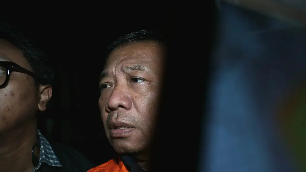 Bupati Tulungagung Gatut Sunu Wibowo ditahan KPK usa ditetapkan sebagai tersangka.