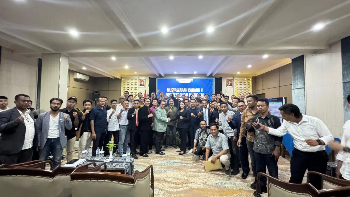 Perhimpunan Advokat Indonesia Suara Advokat Indonesia Mataram gelar Musyawarah Cabang (Muscab) II yang berlangsung di Hotel Lombok Raya, Sabtu (11/4/2026).