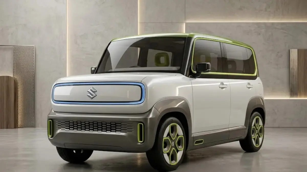 DESAIN IKONIK: Penampakan Suzuki eWX, mobil listrik dengan desain yang ikonik. (IST/LOMBOK POST)