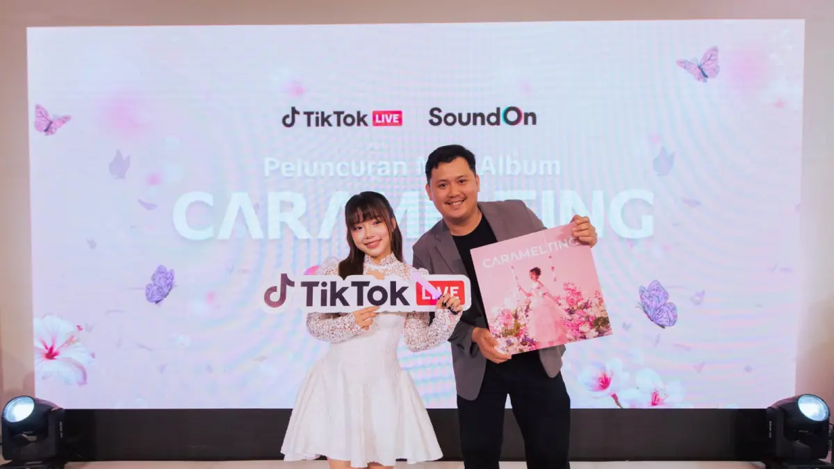 Dukung Talenta Lokal Go Global, TikTok LIVE bersama Cece Caramel Luncurkan Mini Album "Caramelting"