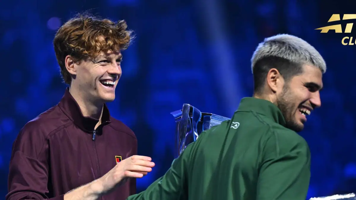 Jannik Sinner kembali jadi No.1 dunia usai juara Monte-Carlo, tapi Carlos Alcaraz siap merebutnya lagi. Persaingan ATP 2026 makin sengit! (Dok ATP Tour)