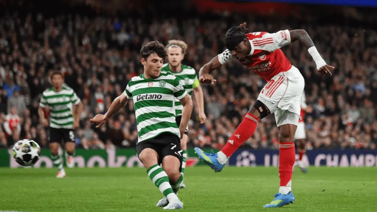 Arsenal ditahan imbang Sporting CP di leg kedua Liga Champions saat bermain di kandang sendiri. (ARSENAL.COM)