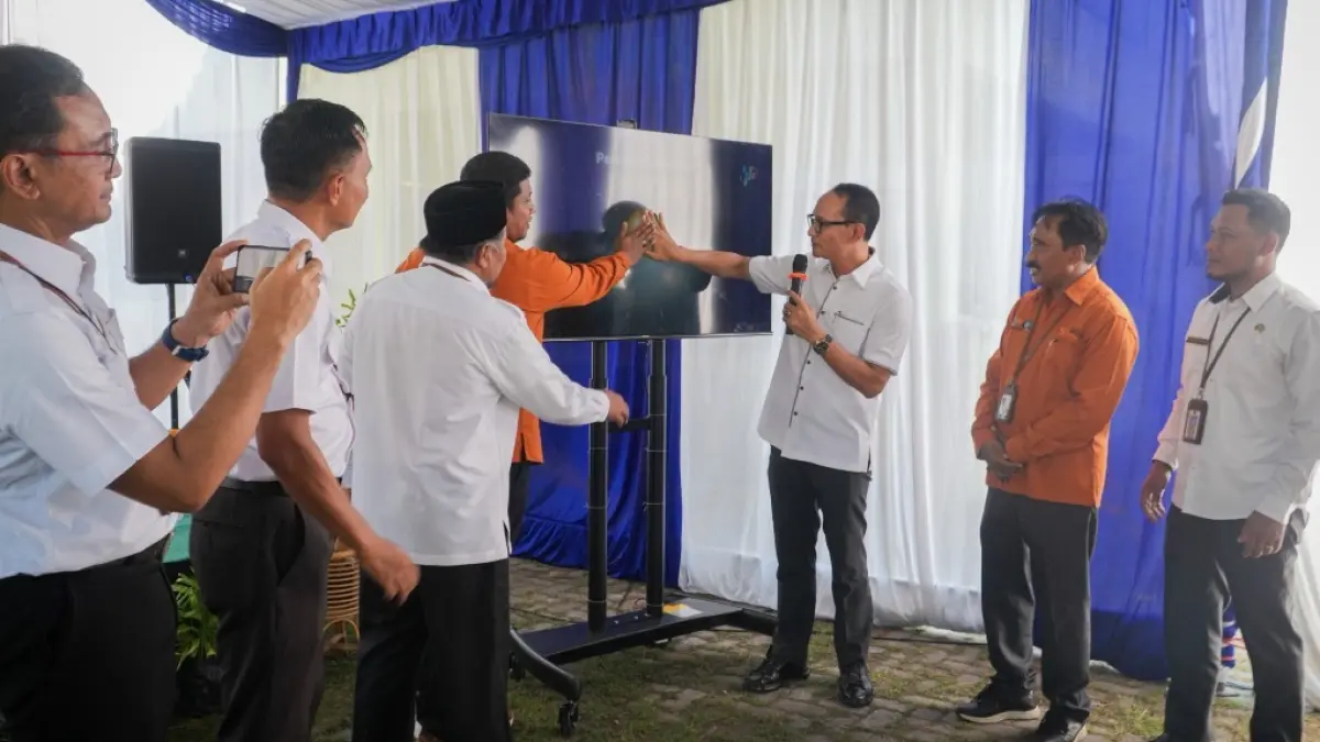 BERBASIS DATA: BPS dan Pemkot Mataram resmi mencanangkan tiga kelurahan sebagai program kelurahan cantik, Rabu (15/4). 