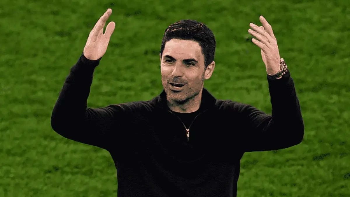 Manajer Arsenal Mikel Arteta mencatat sejarah setelah membawa klubnya lolos ke babak semifinal Liga Champions dua tahun berturut-turut. (ARSENAL.COM)