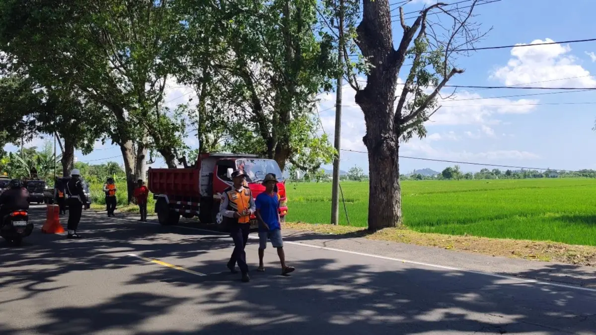 Kendaraan yang tidak memiliki sarat laik jalan langsung ditilang. 