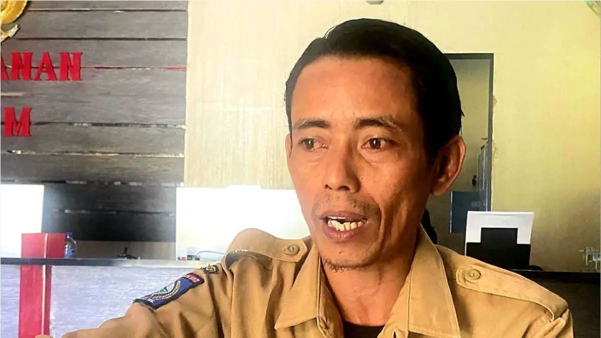 Kepala Desa Gapuk Nurdin (TONI/LOMBOK POST)