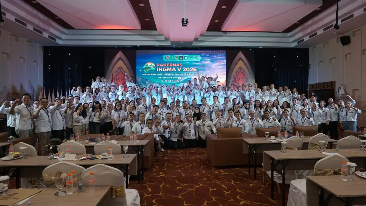 Peserta Rakernas IHGMA V 2026 menyelesaikan rapat kerja dengan sejumlah program kerja. (IST/LOMBOK POST)