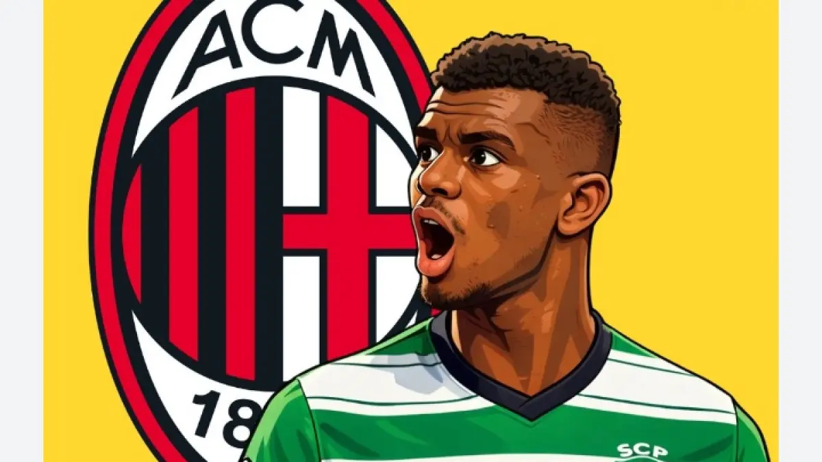 AC Milan mulai mencari informasi tentang Ousmane Diomande, bek muda berbakat dari Sporting CP. (Istimewa) 