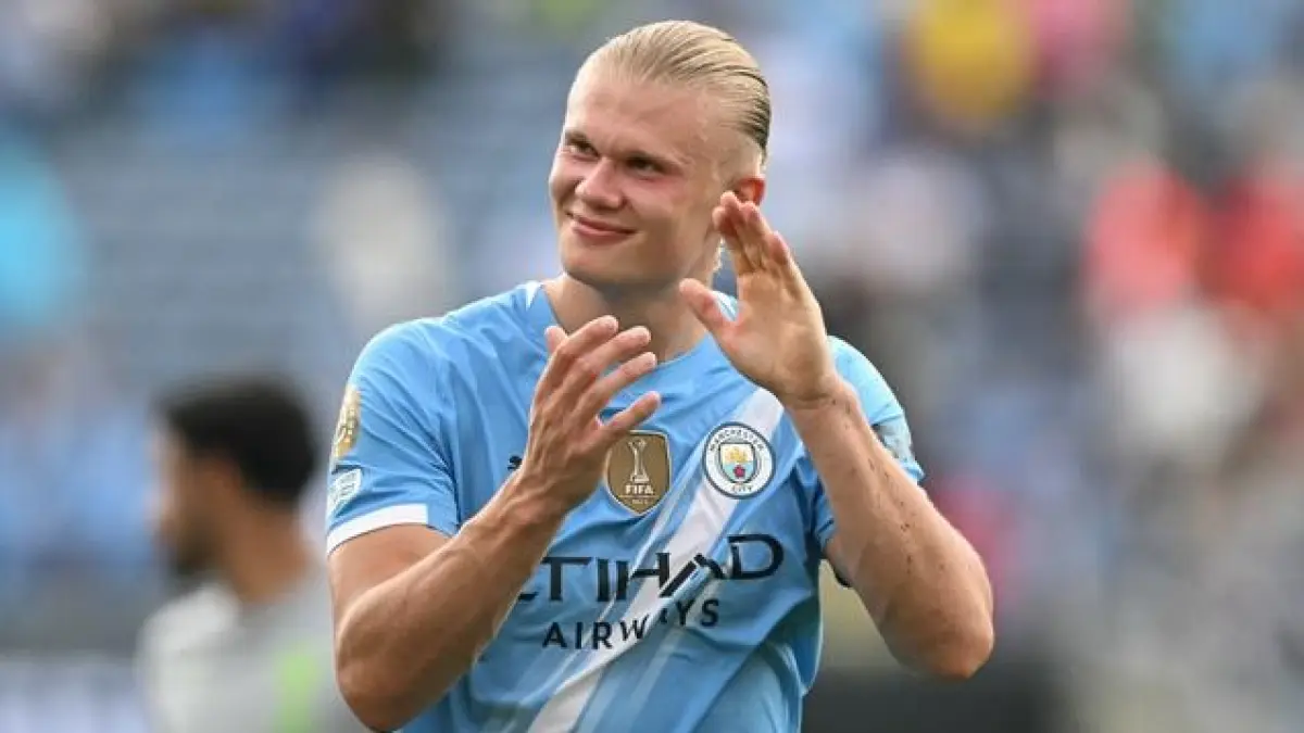 Erling Haaland. (Chandan KHANNA/AFP)