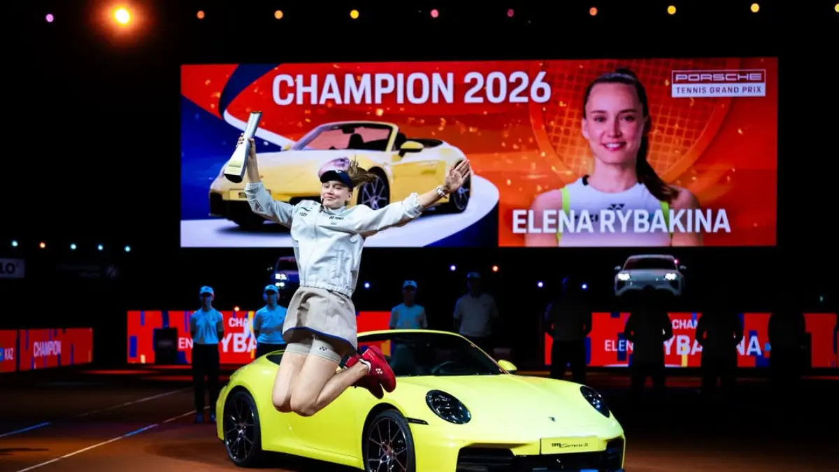 Elena Rybakina juara Stuttgart 2026 usai kalahkan Karolina Muchova, cetak sejarah dan perkuat posisi menuju Roland Garros musim ini. (Instagram Elena Rybakina)