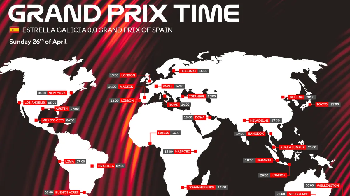 Jadwal MotoGP Spanyol 2026 di Jerez lengkap. Sprint Race Sabtu, balapan utama Minggu pukul 19.00 WIB, jangan sampai terlewat. (motogp.com)