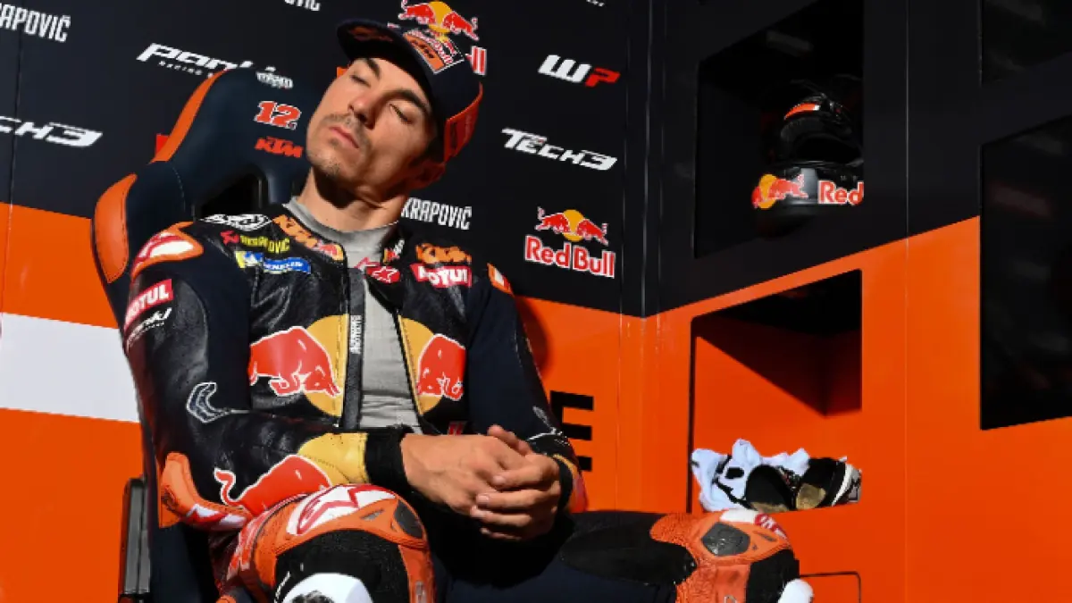 Maverick Vinales absen di MotoGP Jerez 2026, Tech3 hanya turunkan satu motor. Enea Bastianini jadi tumpuan KTM usai tampil impresif di Austin.