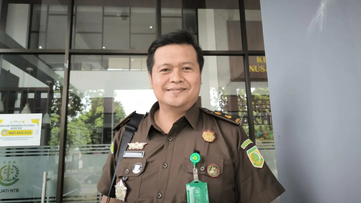 Kasi Intelijen Kejari Lotim Ugik Ramantyo (DOK LOMBOK POST)