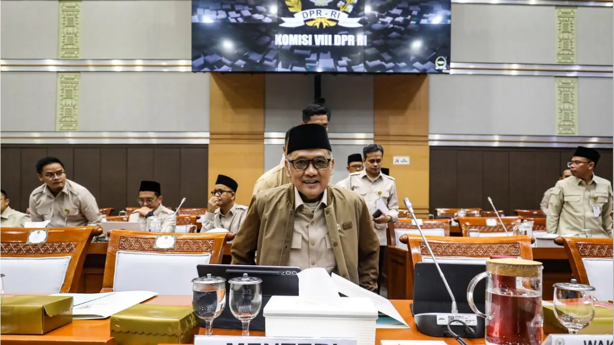 Menteri Haji dan Umrah (Menhaj) Mochammad Irfan Yusuf (DOK)
