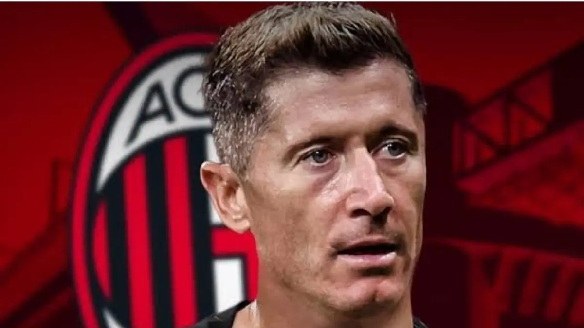 Robert Lewandowski, calon striker AC Milan. (Istimewa) 