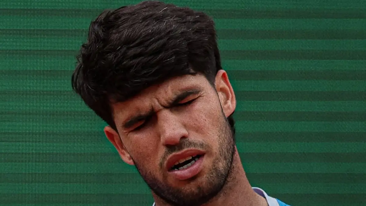 Carlos Alcaraz absen di Roma dan Roland Garros 2026 akibat cedera pergelangan tangan. Juara bertahan fokus pemulihan. (Instagram ATP Tour) 