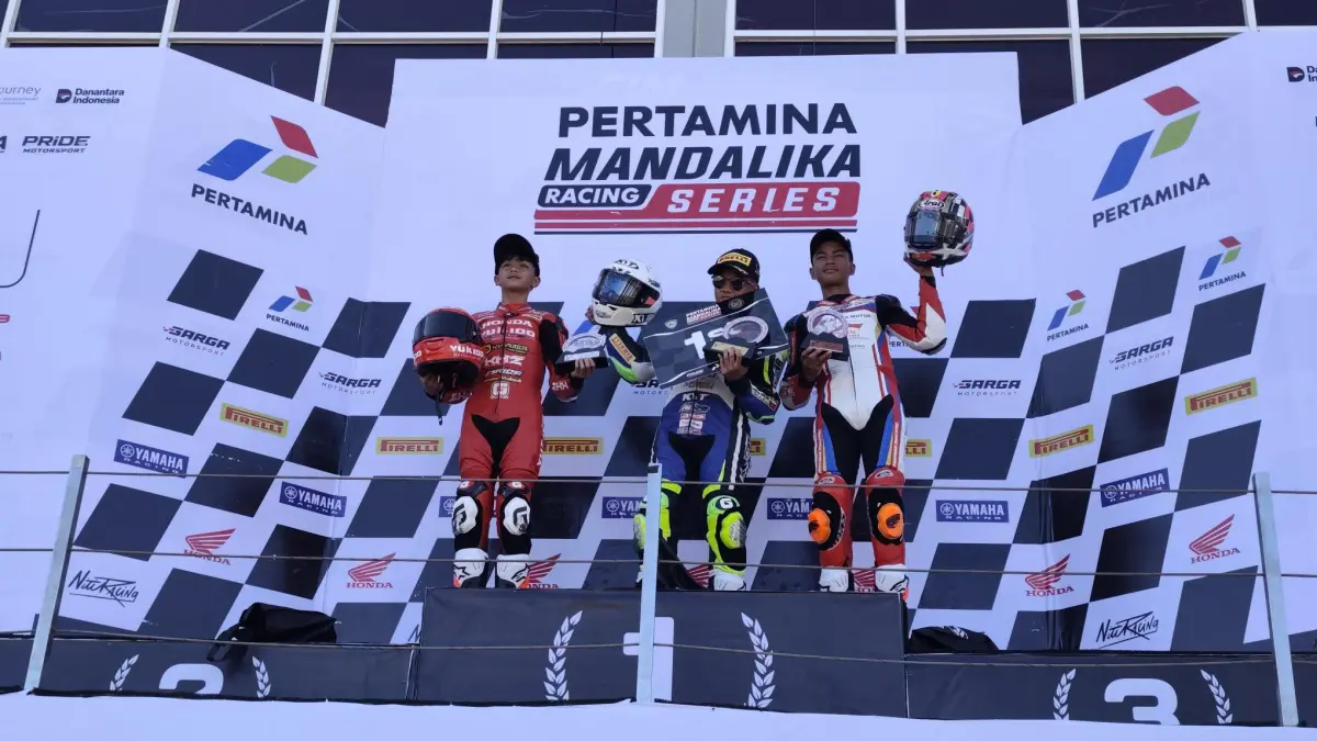 Kelas Junior Sport 250cc U-18 dirancang untuk memastikan transisi pembalap muda berjalan mulus. (Dewi/Lombok Post) 