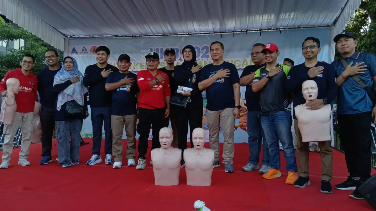 BPBD NTB gelar peringatan Hari Kesiapsiagaan Bencana (HKB) 2026 di CFD Udayana Mataram, Minggu (26/4). 
