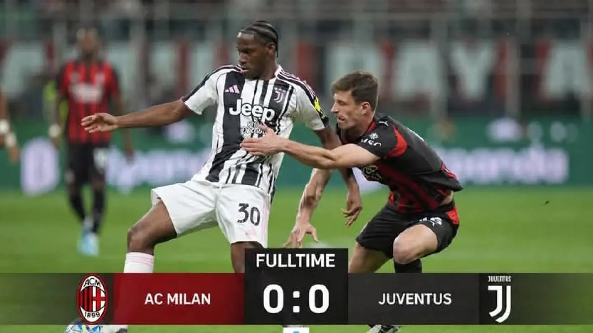 Rafael Leao dan Christian Pulisic Kembali Gagal Cetak Gol, AC Milan vs  Juventus Berakhir Antiklimaks 0-