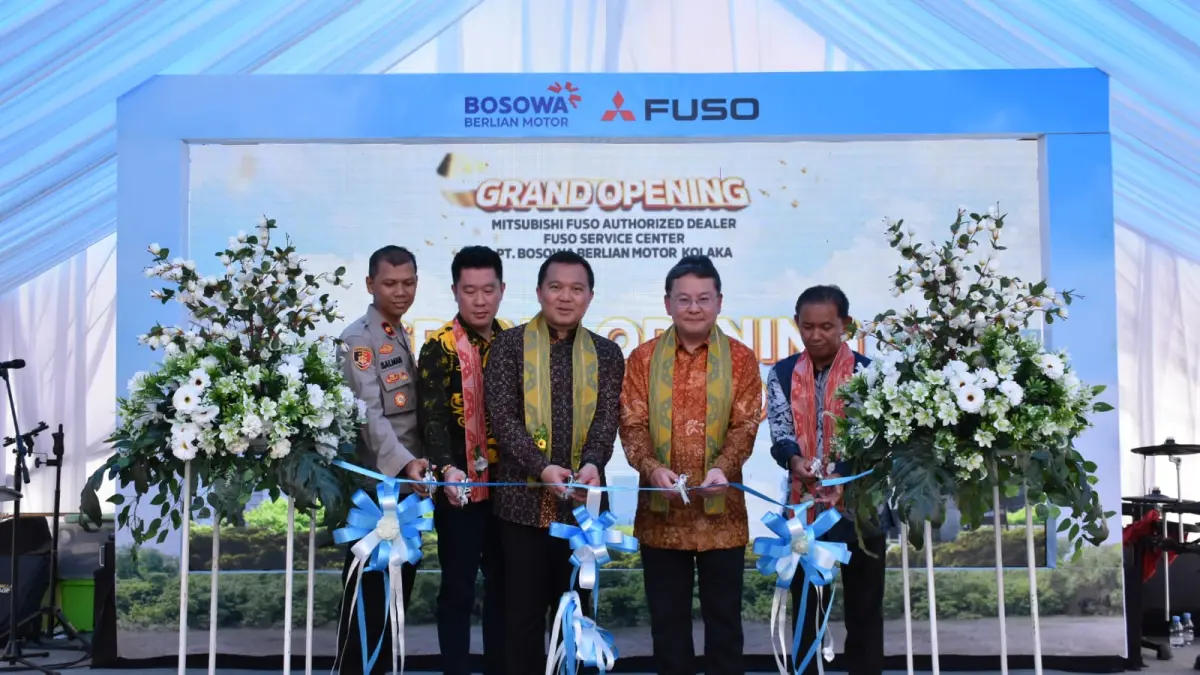 Perluas Layanan Zero Down Time di Sulawesi Tenggara, Mitsubishi Fuso Resmikan Fuso Service Center di Kolaka (IST)