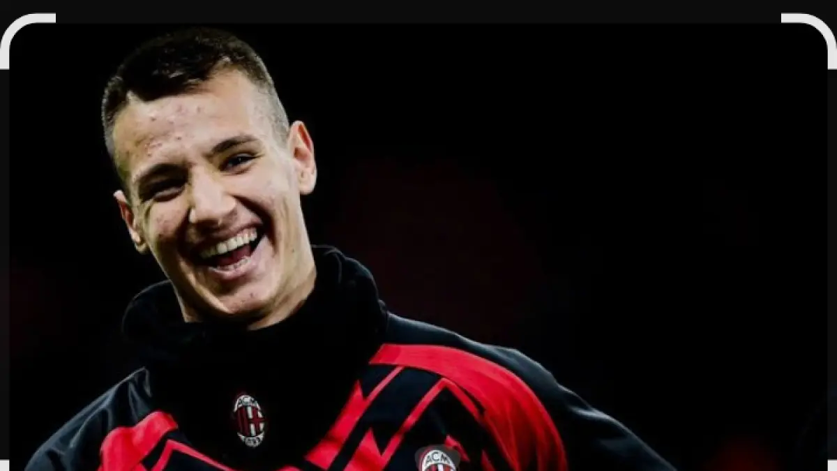 Francesco Camarda, bintang muda AC Milan yang berpeluang dilepas ke Sassuolo. (Istimewa) 