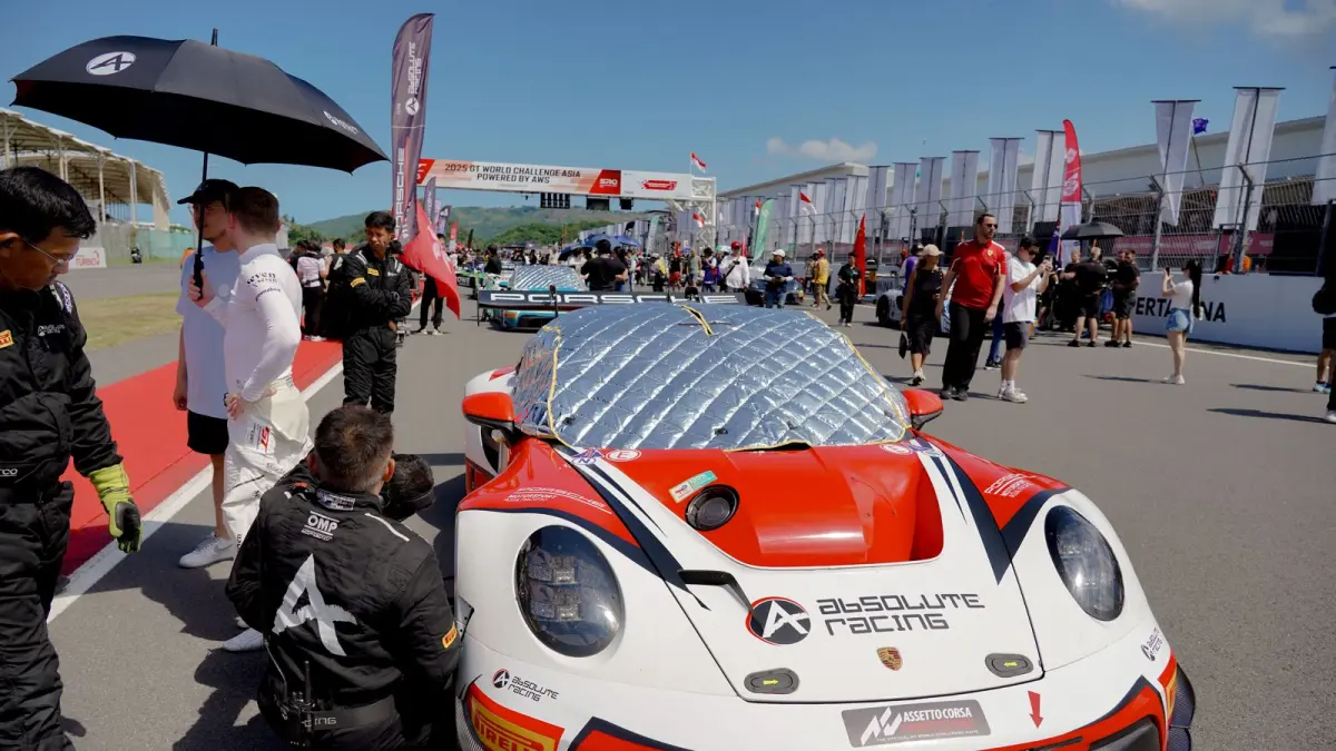 Sirkuit Mandalika bersiap menjadi saksi bisu persaingan elite dalam ajang GT World Challenge Asia 2026 yang akan digelar pada 1–3 Mei. (Dok/Lombok Post) 
