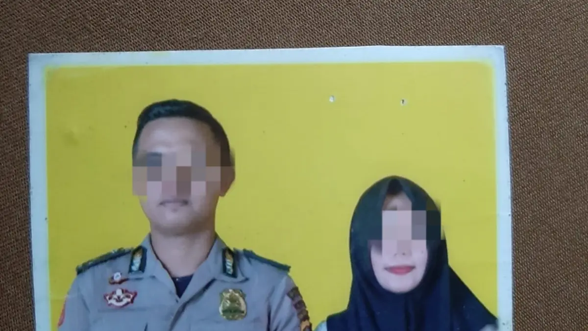 Anggota Polres Bima Kota Bripka A diduga menelantarkan dan menceraikan istrinya Dewi Anggraini. (Istimewa/Lombok Post)