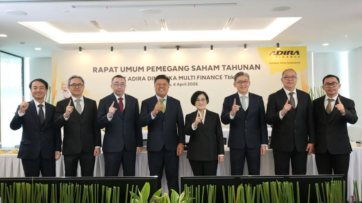 Kinerja tetap solid, laba bersih Adira Finance tumbuh 26 persen di Kuartal I-2026. (Adira Finance)