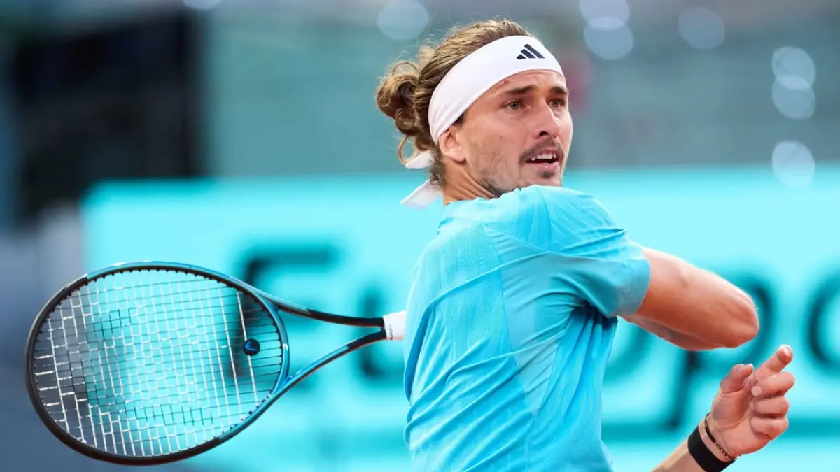 Alexander Zverev samai rekor Federer, Nadal, dan Sinner usai lolos semifinal Madrid Open 2026 dengan kalahkan Cobolli. (Instagram Mutua Madrid Open)