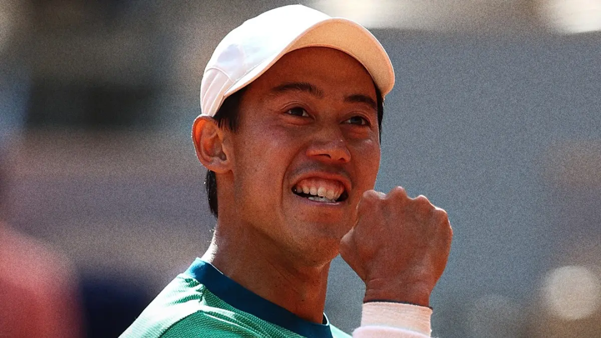 Kei Nishikori umumkan pensiun akhir 2026 setelah karier gemilang, termasuk final US Open dan peringkat 4 dunia. (Instagram ATP)