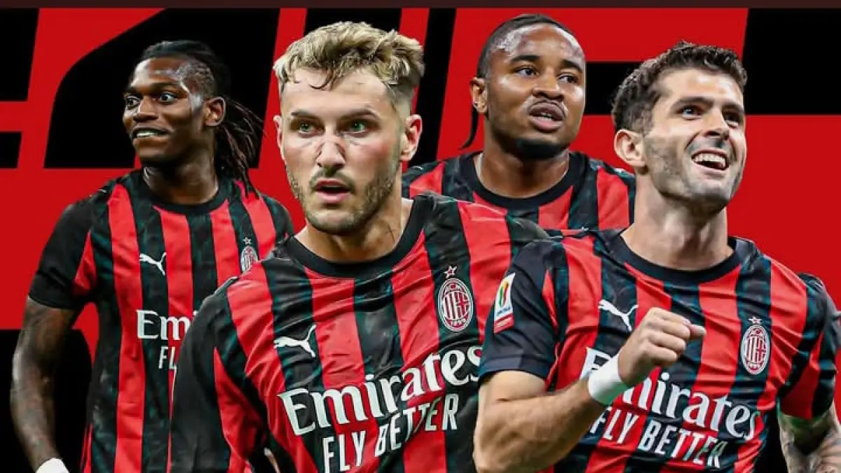 Barisan striker AC Milan yang sedang tidak baik-baik saja karena seolah lupa cara mencetak gol. (Istimewa) 