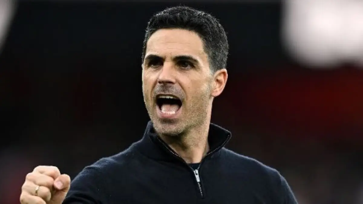 Manajer Arsenal Mikel Arteta puas dengan kemenangan atas Fulham di Liga Inggris. (ARSENAL.COM)
