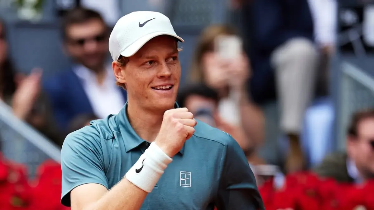 Jannik Sinner kejar Golden Masters di Roma. Undian panas satukan Alexander Zverev dan Novak Djokovic, potensi duel besar sejak babak awal. (Instagram Jannik Sinner)