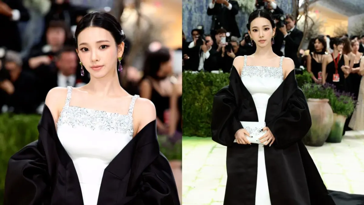 Karina aespa tampil memukau di Met Gala, yang digelar Senin (4/5).