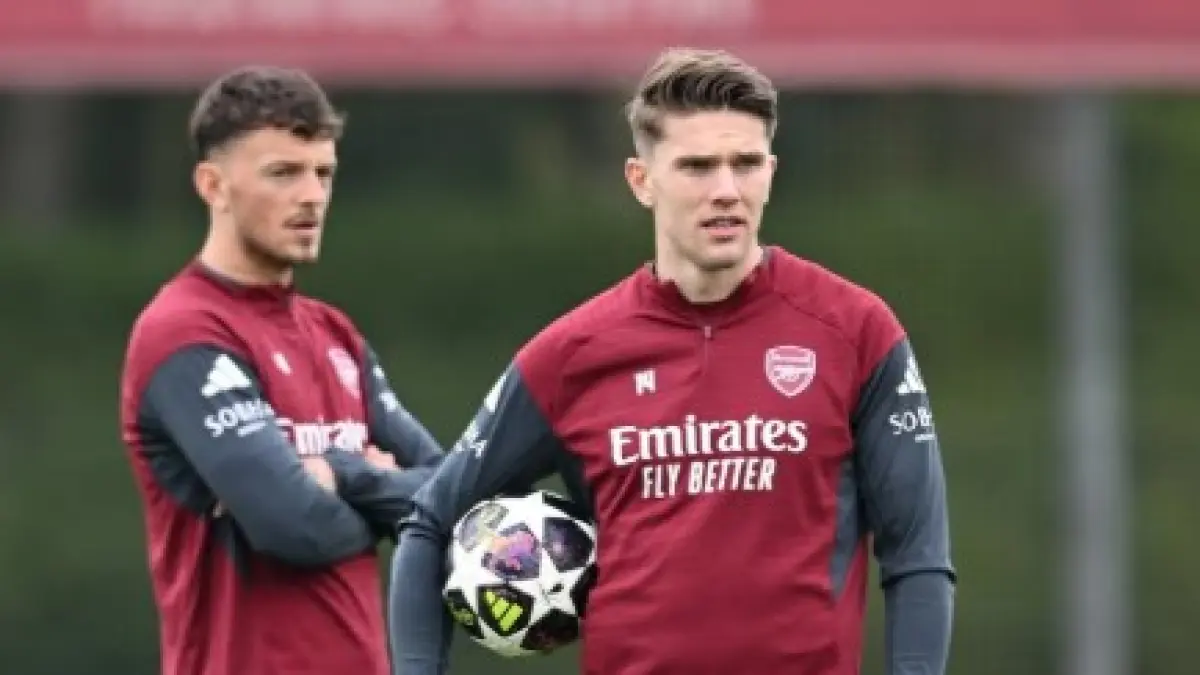 Penyerang Arsenal Viktor Gyokeres optimis bisa mengalahkan Atletico Madrid. (ARSENAL.COM)