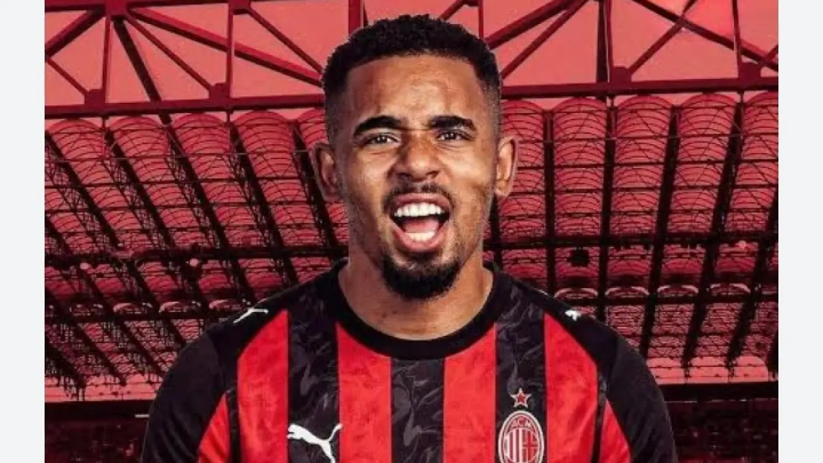 Gabriel Jesus, pemain Arsenal yang dikaitkan dengan AC Milan. (Istimewa)