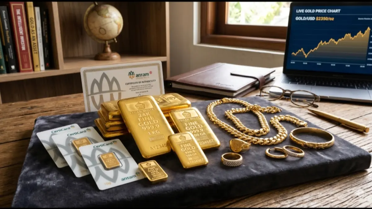 Proses jual beli emas di Raja Emas Indonesia dengan pengecekan modern dan harga transparan sesuai pasar.