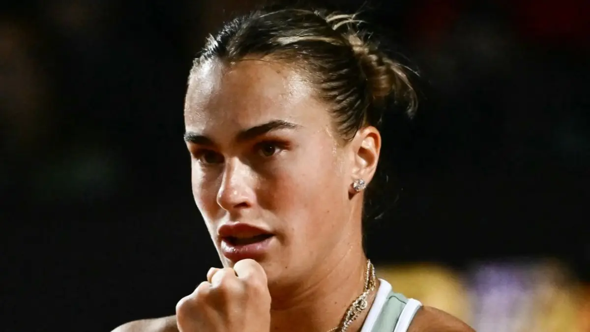 Aryna Sabalenka melaju ke babak ketiga Roma usai kalahkan Barbora Krejcikova dua set langsung dengan permainan dominan. (Instagram WTA)