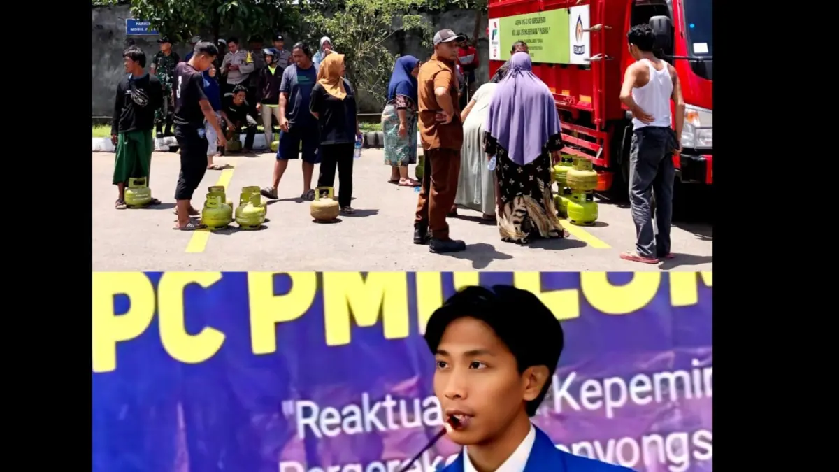 HARUS DIATENSI: Kelangkaan gas LPG di Lombok Barat diminta mahasiswa Lobar harus jadi perhatian Pemda. (Toni/Lombok Post)