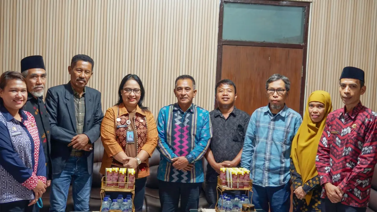 I Gusti Putu Milawati saat audiensi bersama jajaran DPRD Kabupaten Bima membahas penguatan JDIH, perda bantuan hukum, serta perlindungan kekayaan intelektual dan budaya daerah.