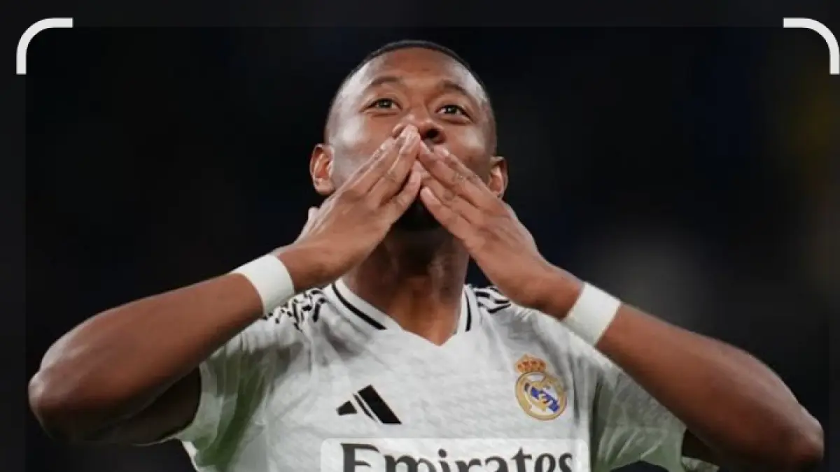 David Alaba, pemain Real Madrid yang ditawarkan ke AC Milan. (Istimewa) 