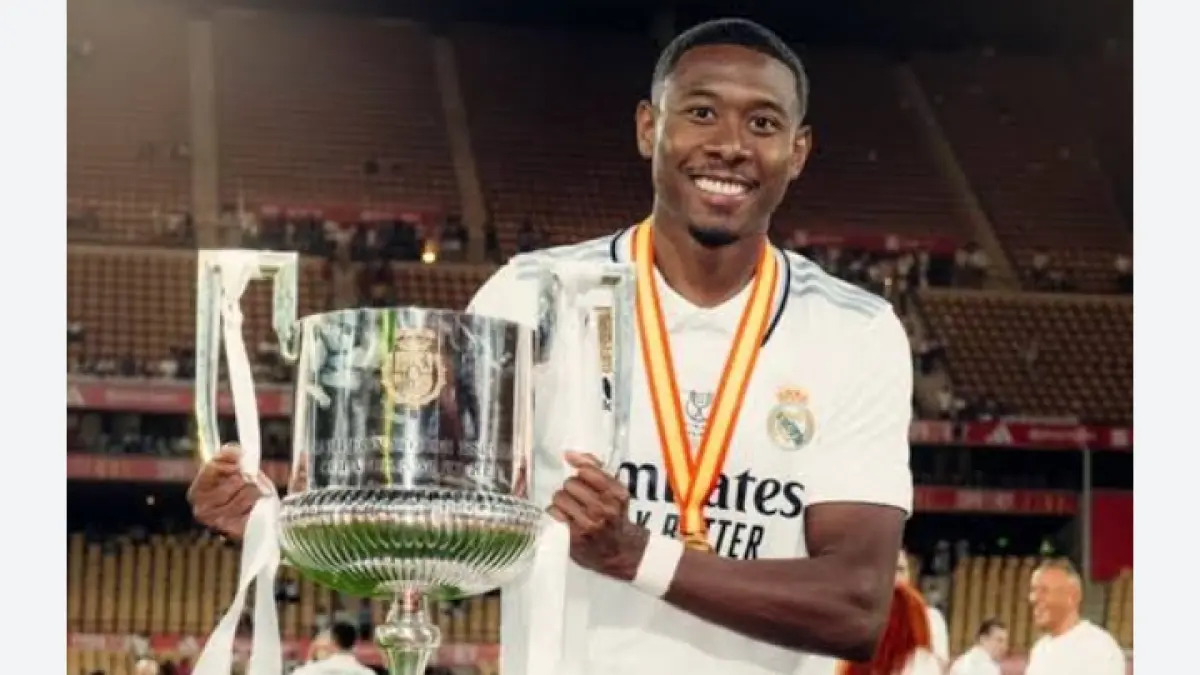 David Alaba, pemain Real Madrid yang ditawarkan ke AC Milan. (Istimewa) 