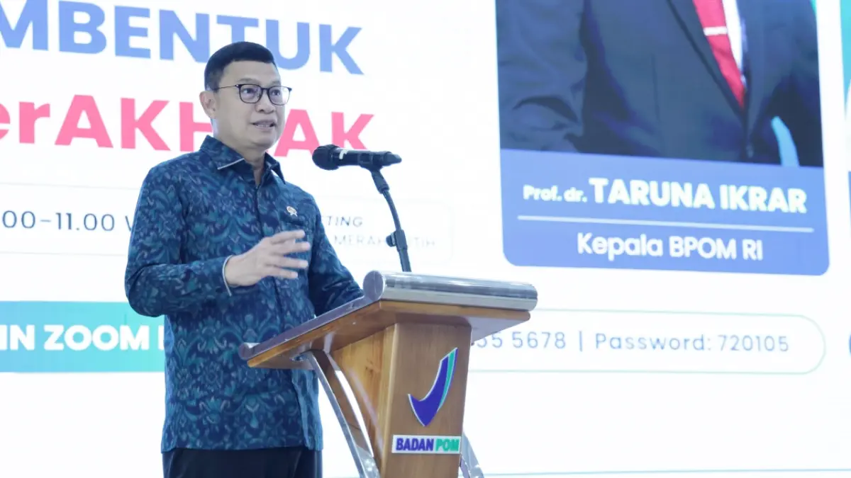 Kepala BPOM Taruna Ikrar. (IST/LOMBOK POST)