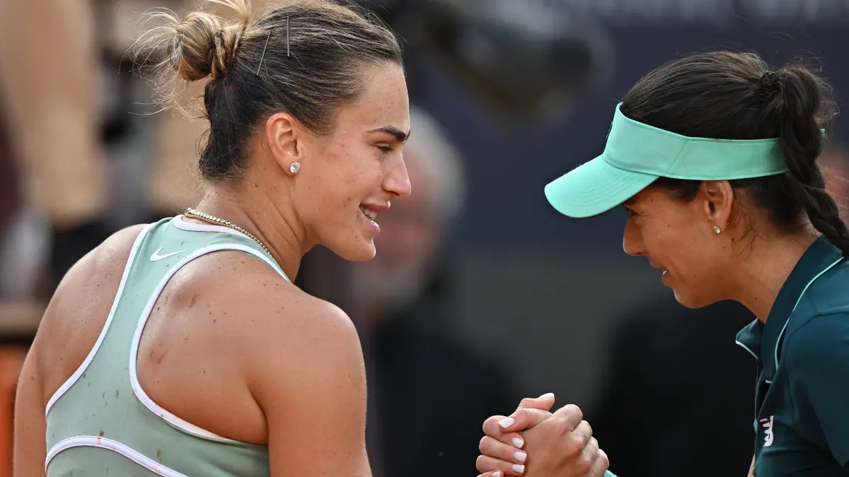 Sorana Cirstea mengejutkan Aryna Sabalenka di Roma 2026. Petenis veteran itu bangkit dan menang dramatis tiga set. (APF Photo)