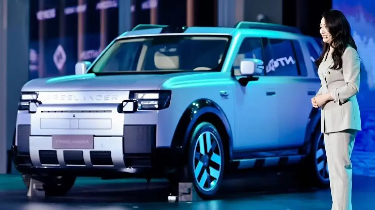 Freelander 8 hadir sebagai SUV listrik modern dengan tampilan gagah khas mobil offroad premium. (ist)