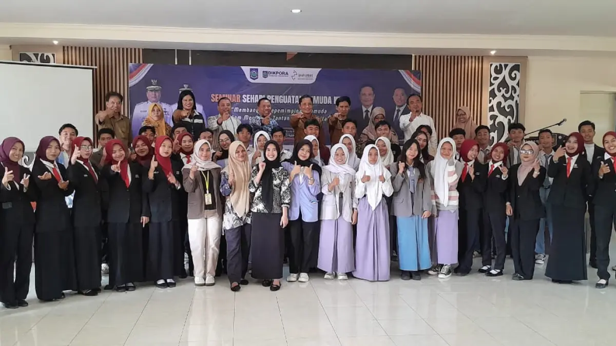 Dikpora dan Iprahumas NTB menggelar pelatihan kepemudaan. (DIKPORA NTB)
