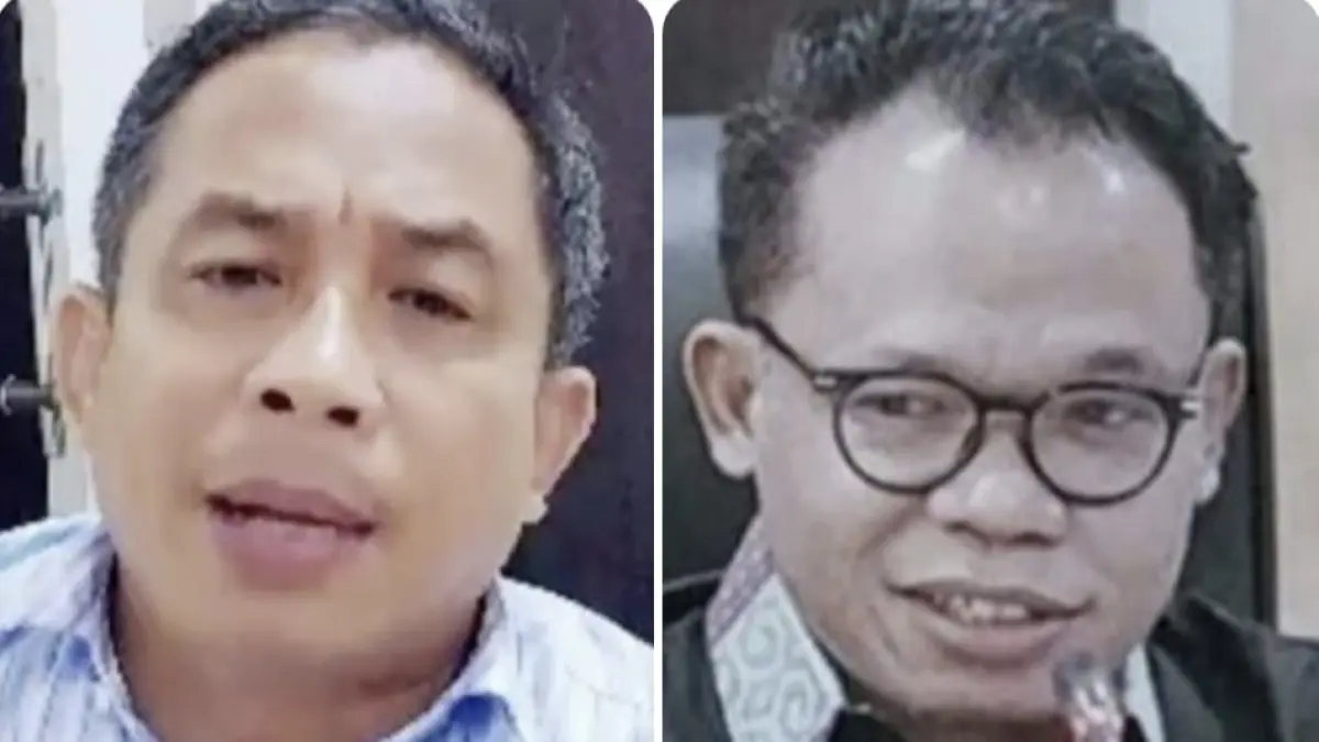 Akhdiansyah (kanan) dan Muhammad Aminurlah (kiri)
